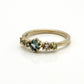 Nika Pastel Sapphire Engagement Ring