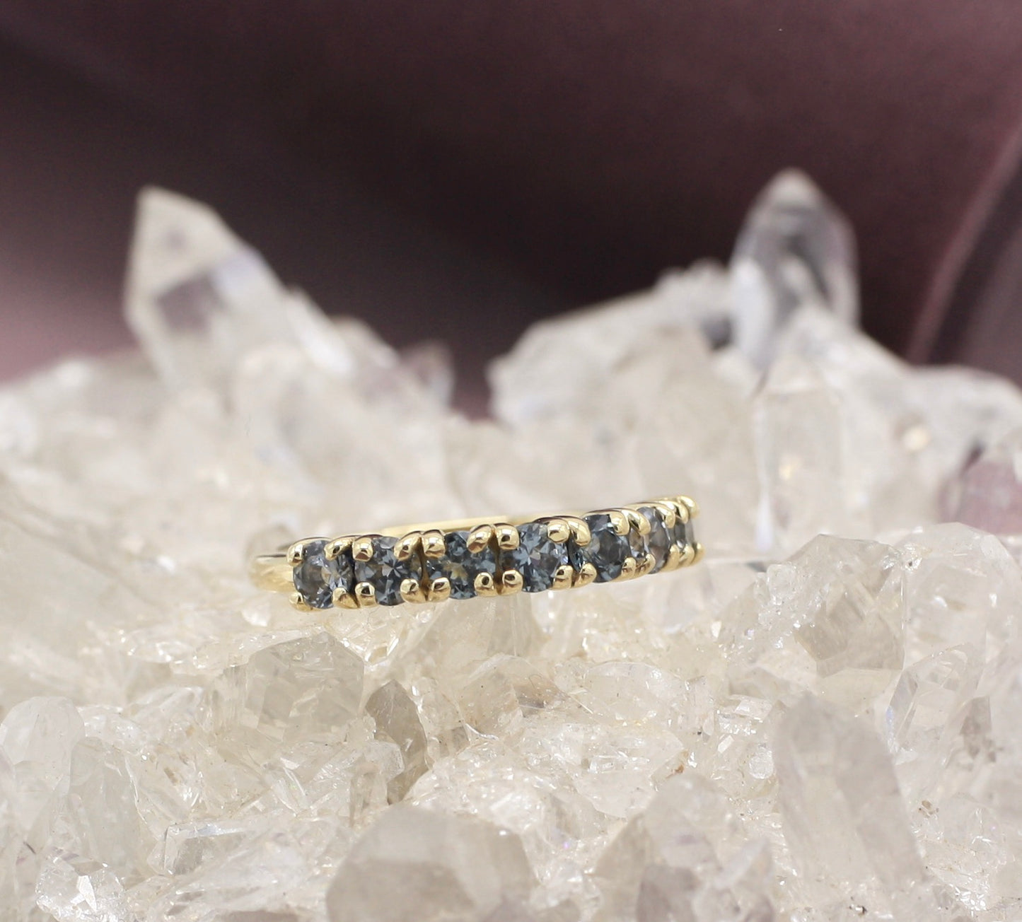 Flora Grey Spinel Band