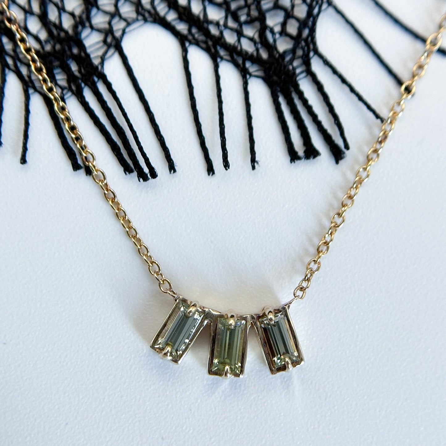 Nova Green Montana Sapphire Necklace