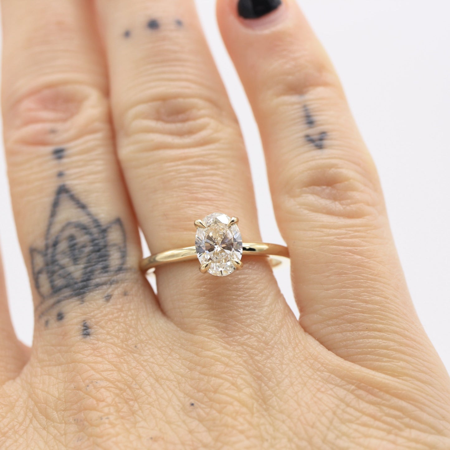Seraphina Lab-Created Diamond Solitaire