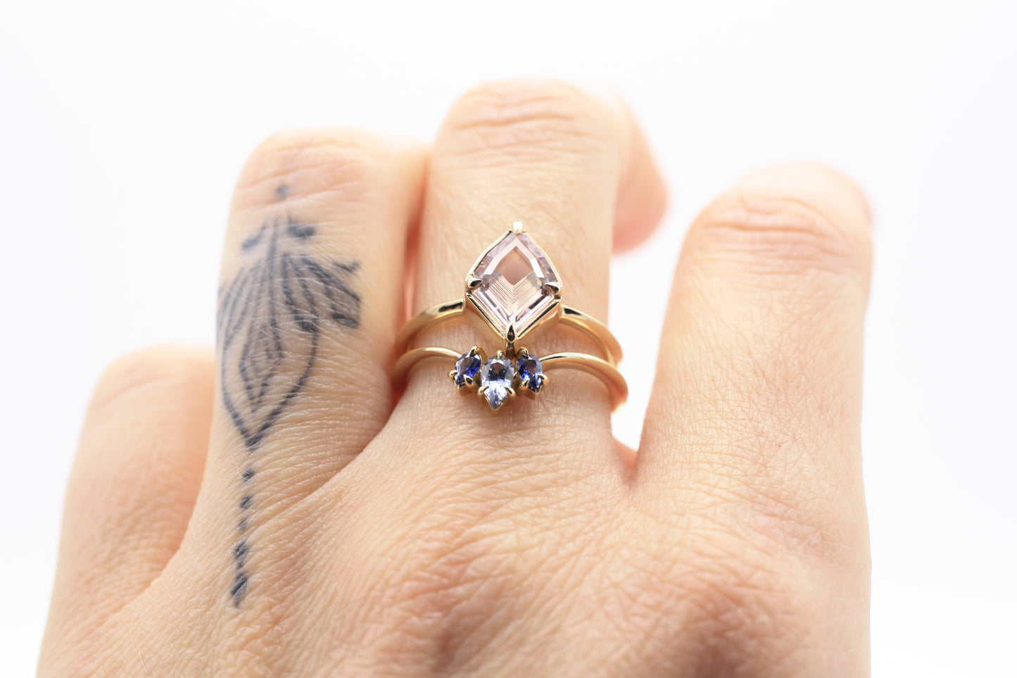 Gemma Pink Sapphire Solitaire