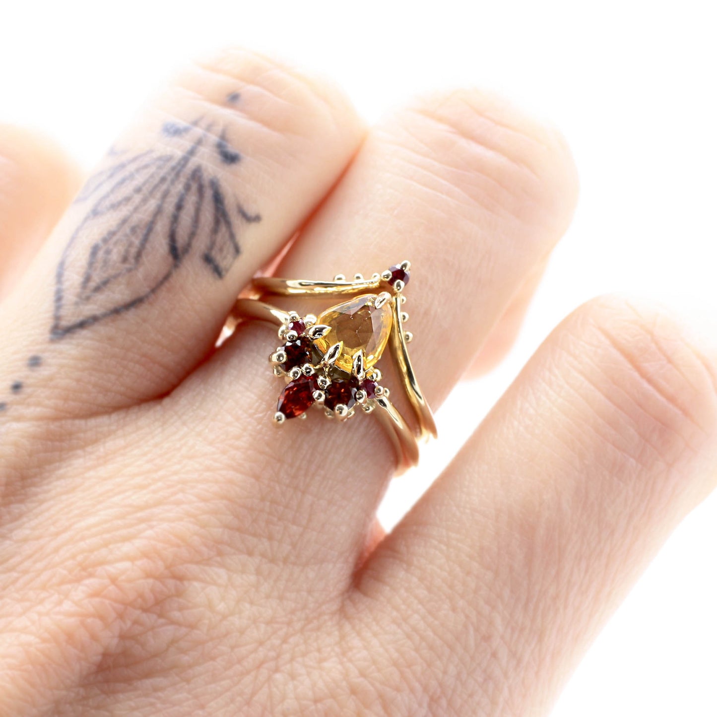 *SALE 15% off* Reina Yellow Sapphire Ring