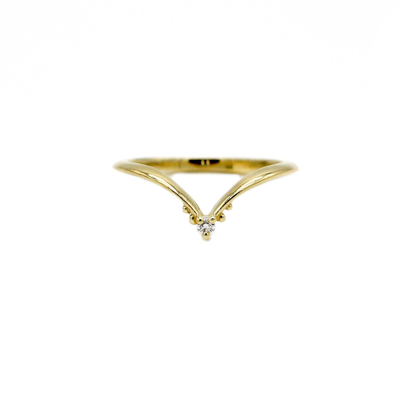 Reina Diamond Fitted Band