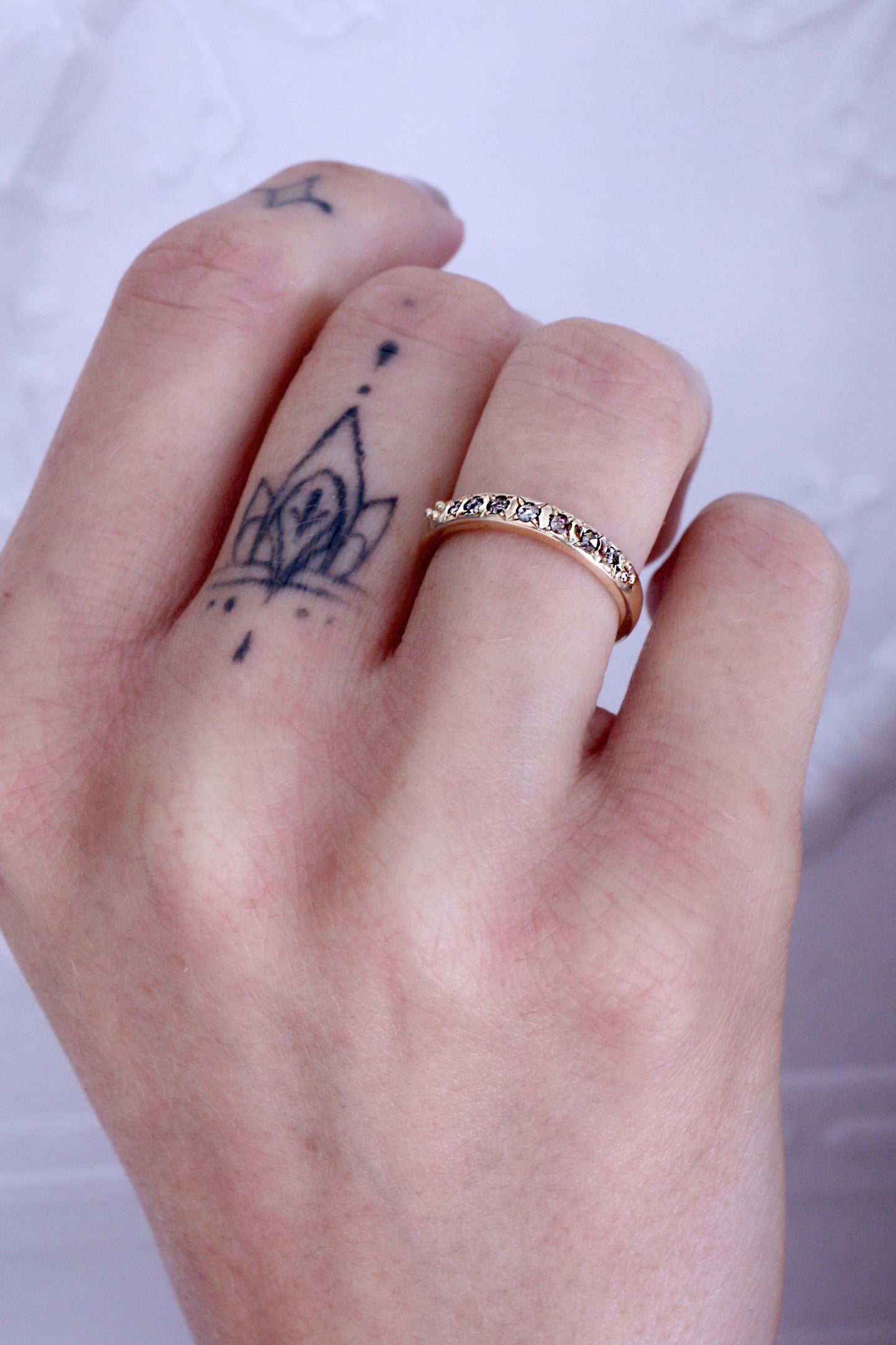 Helena Seven Diamond Band