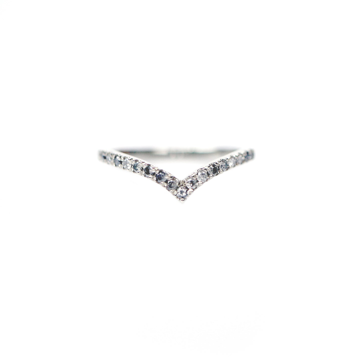 Varinia Silver Diamond Band