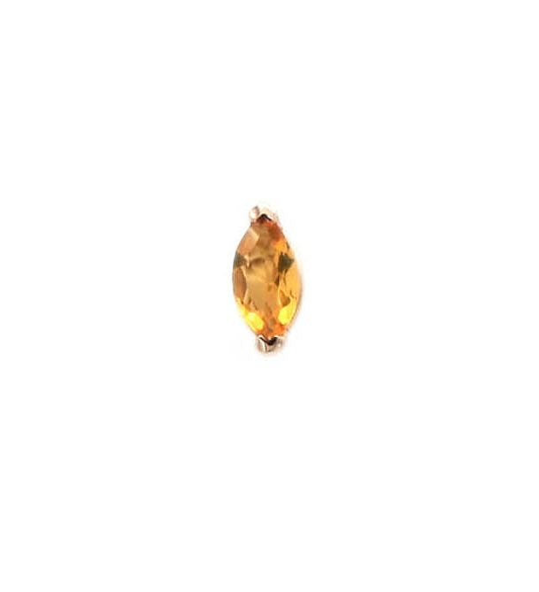 Laetus Fire Opal Marquise Single Stud