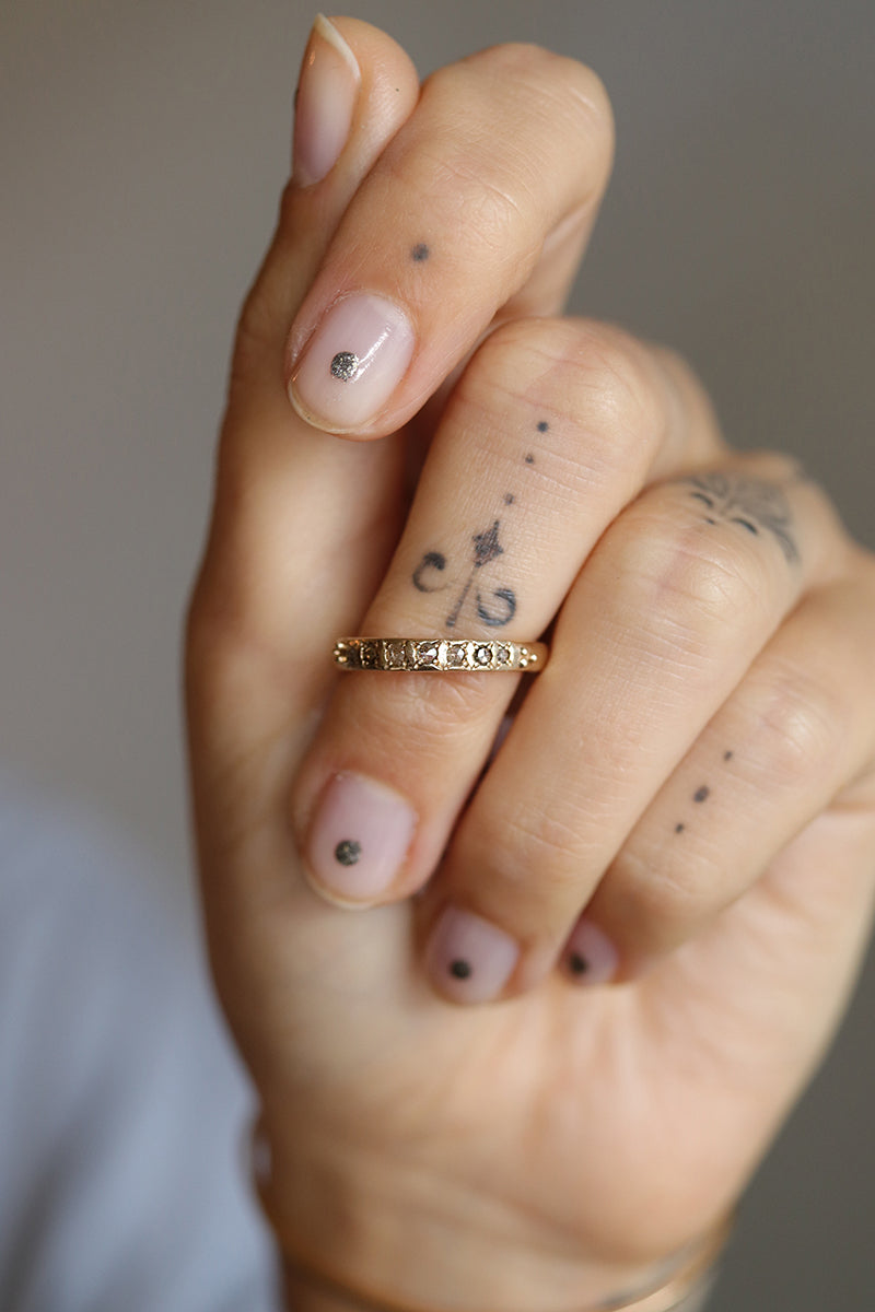 Helena Seven Diamond Band