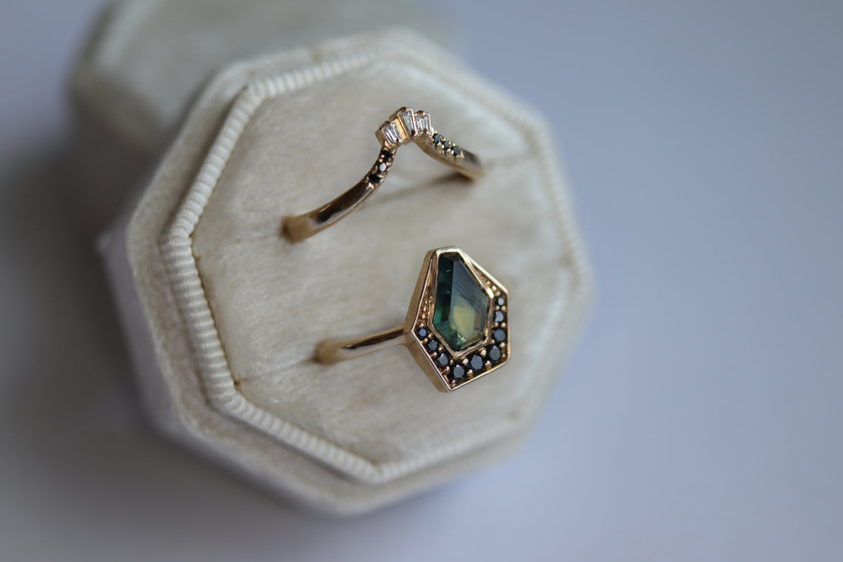 Nefertiti Australian Sapphire Ring