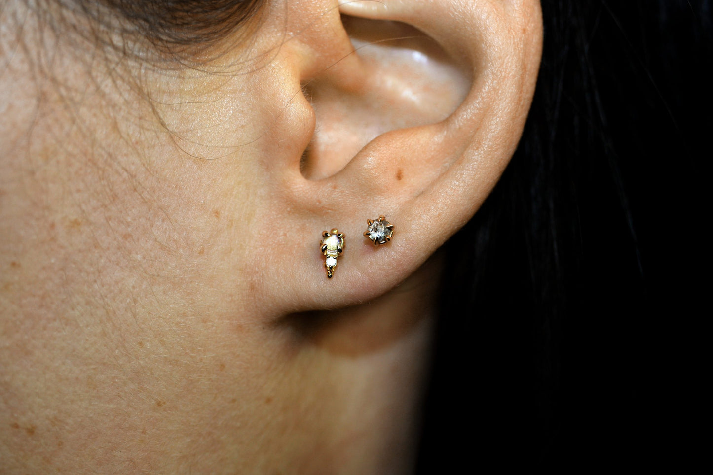 Minima Diamond Studs