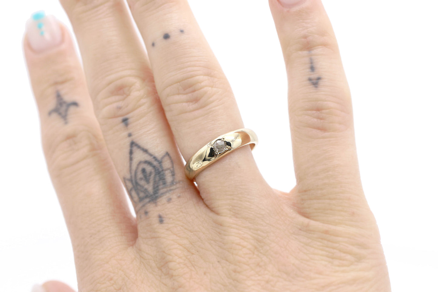 Helena Single Diamond Band