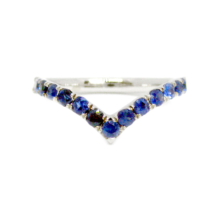 Varinia Blue Sapphire Band