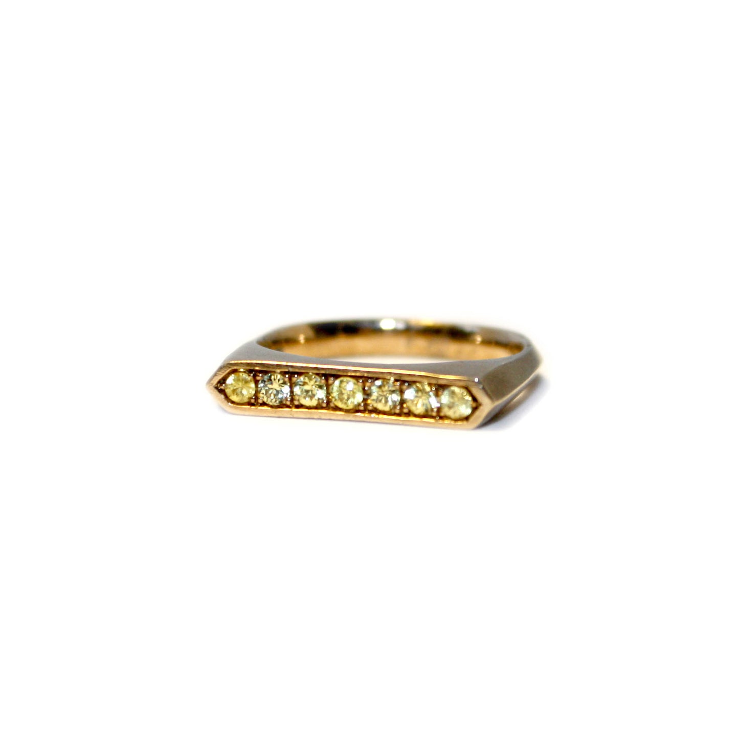 *SALE 15% off* Nerva Yellow Edge Ring