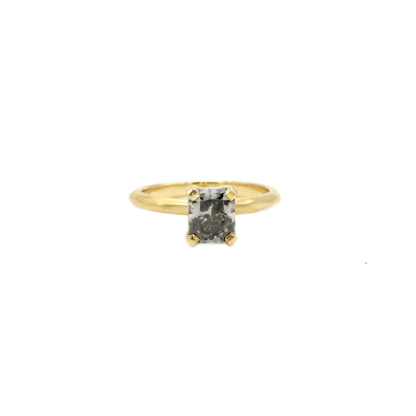 Lux Silver Diamond Solitaire