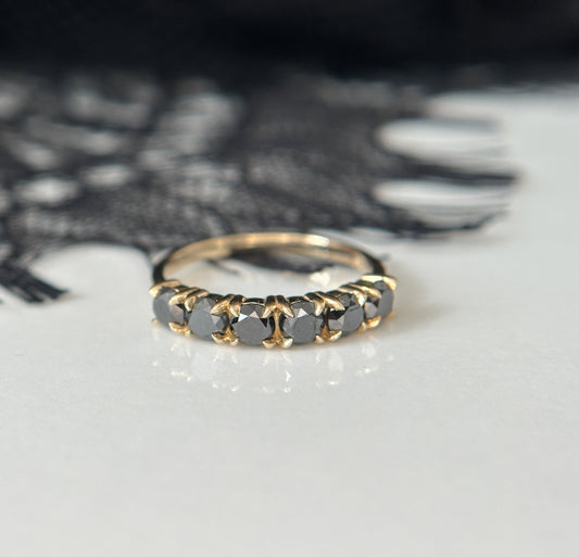 Flora Black Diamond Band