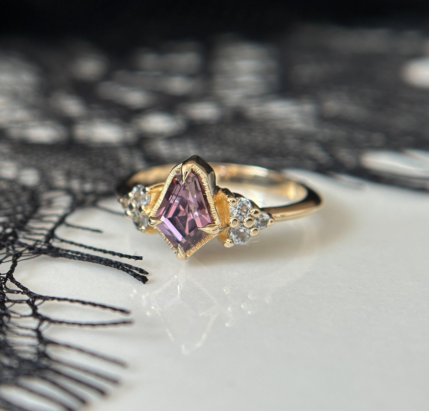 Chasca Purple Spinel Ring