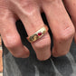 Hellenic Single Ruby Band