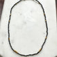 Maeve Black Spinel and Pyrite Bead Necklace