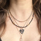 Maeve Black Spinel and Pyrite Bead Necklace