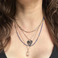 Maeve Tiny Lapis Lazuli and Pyrite Bead Necklace