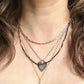 Maeve Tiny Black Spinel and Pyrite Bead Necklace