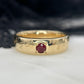 Hellenic Single Ruby Band