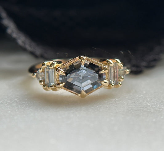 Empire Silvery Spinel Ring
