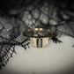 *SALE 15% off* Nox Black Spinel and White Sapphire Ballerina Band