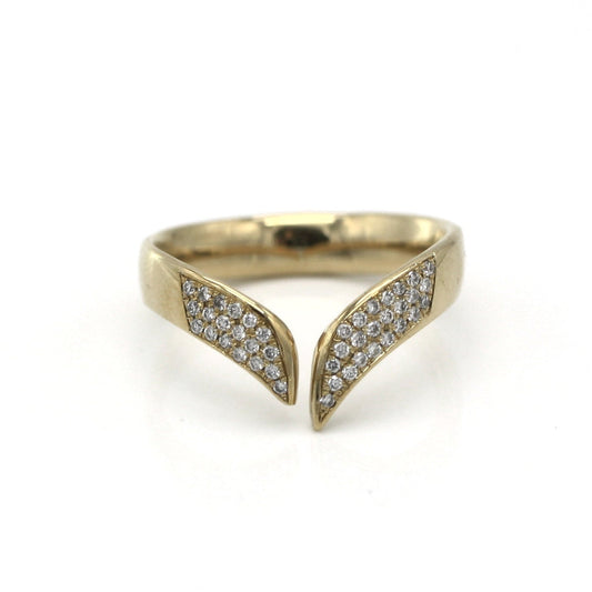 Alice Pave Diamond Open Contour Band