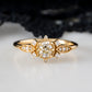 Stella Antique Old Euro Cut Diamond Ring