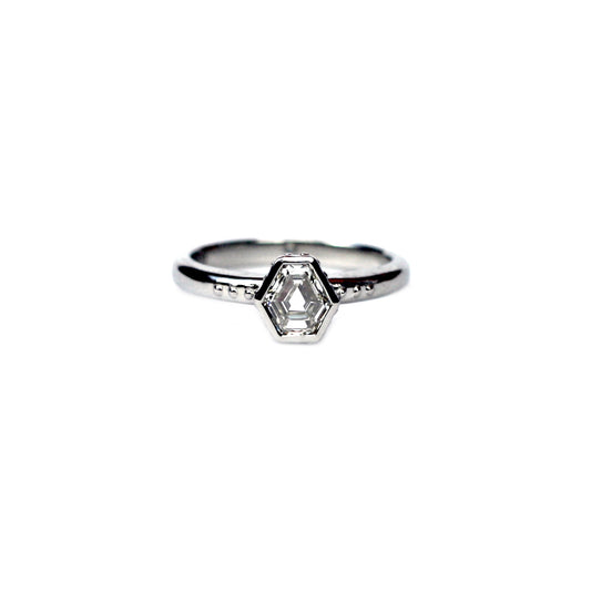 Tacita Hex Diamond Ring