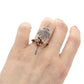 *SALE 15% off* Multis Red and Black Cluster Ring