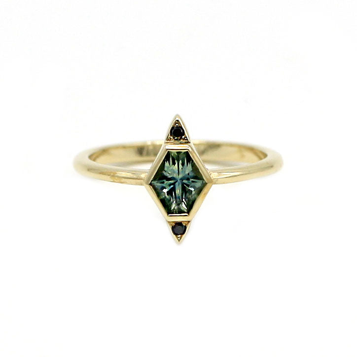 Empire Hex Montana Sapphire Ring