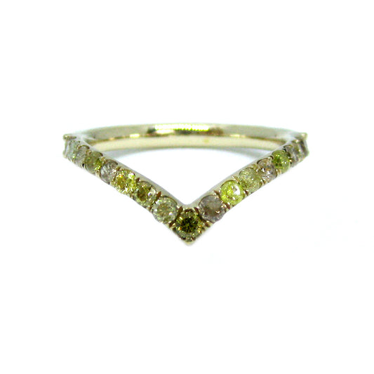 Varinia Champagne Diamond Band
