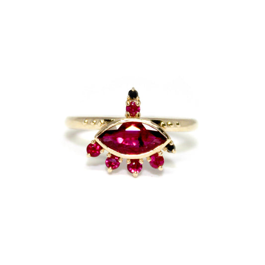 Multis Ruby Ring