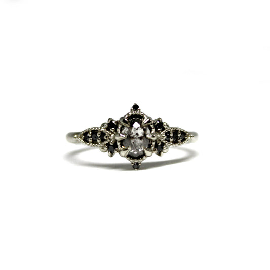 Stella Black Ring