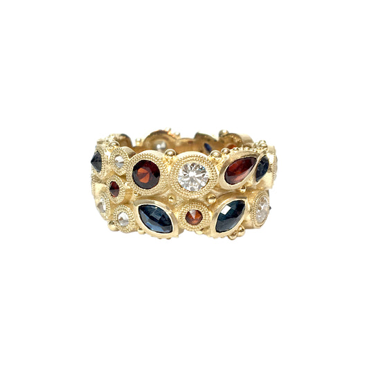 Multis Extra-Wide Eternity Band