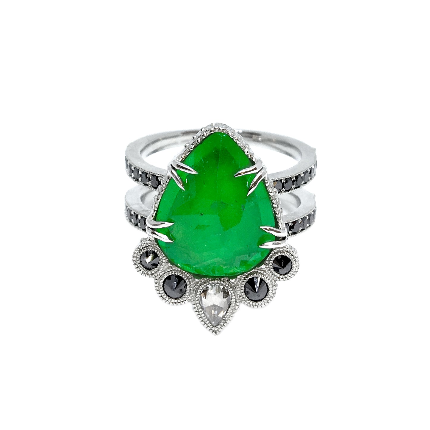 Reina Emerald Ring